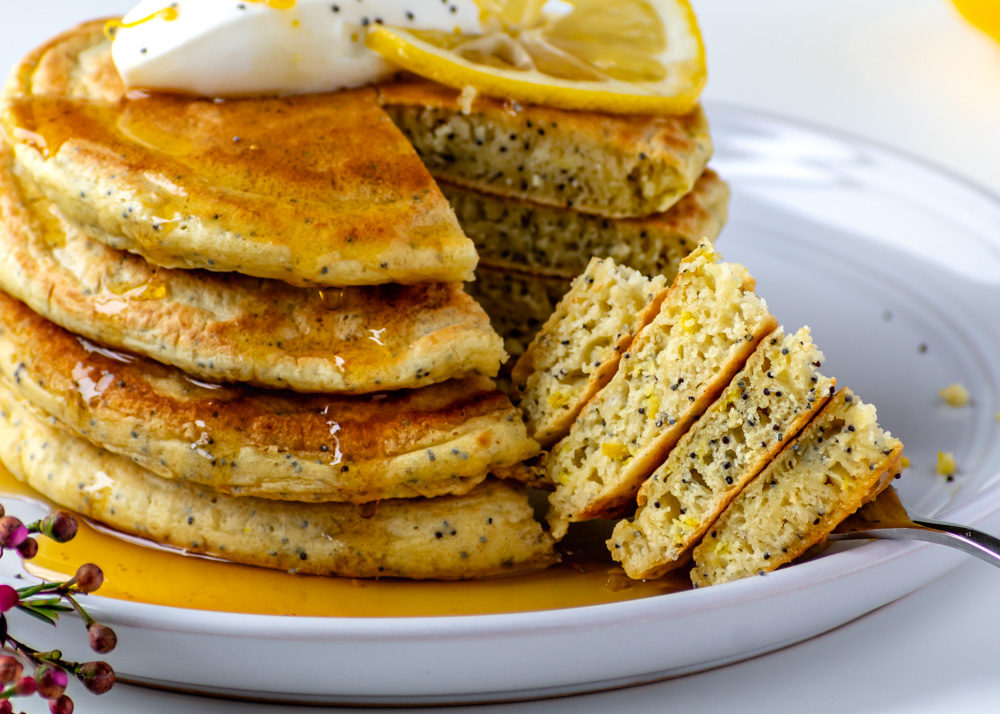 lemon poppy seed pancake