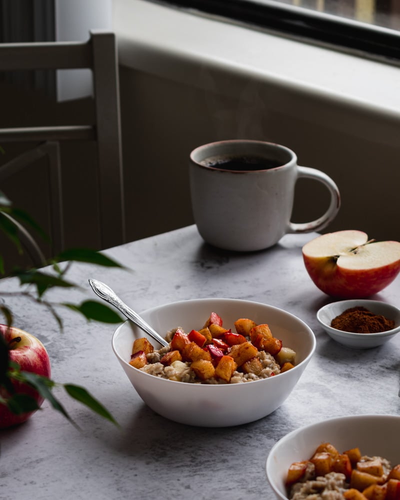 apple cinnamon oatmeal