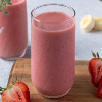 strawberry banana smoothie