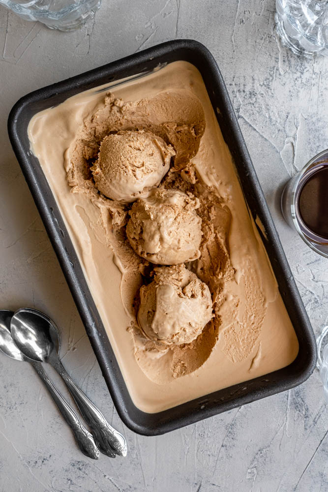 no churn coffee ice cream