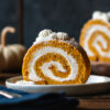 pumpkin roll cake