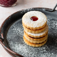 linzer cookies