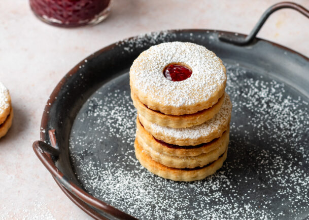 linzer cookies