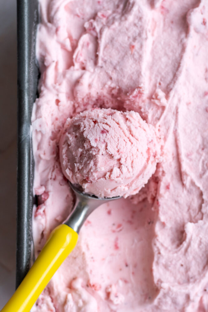 Strawberry Balsamic Ice Cream Baking Is Therapy