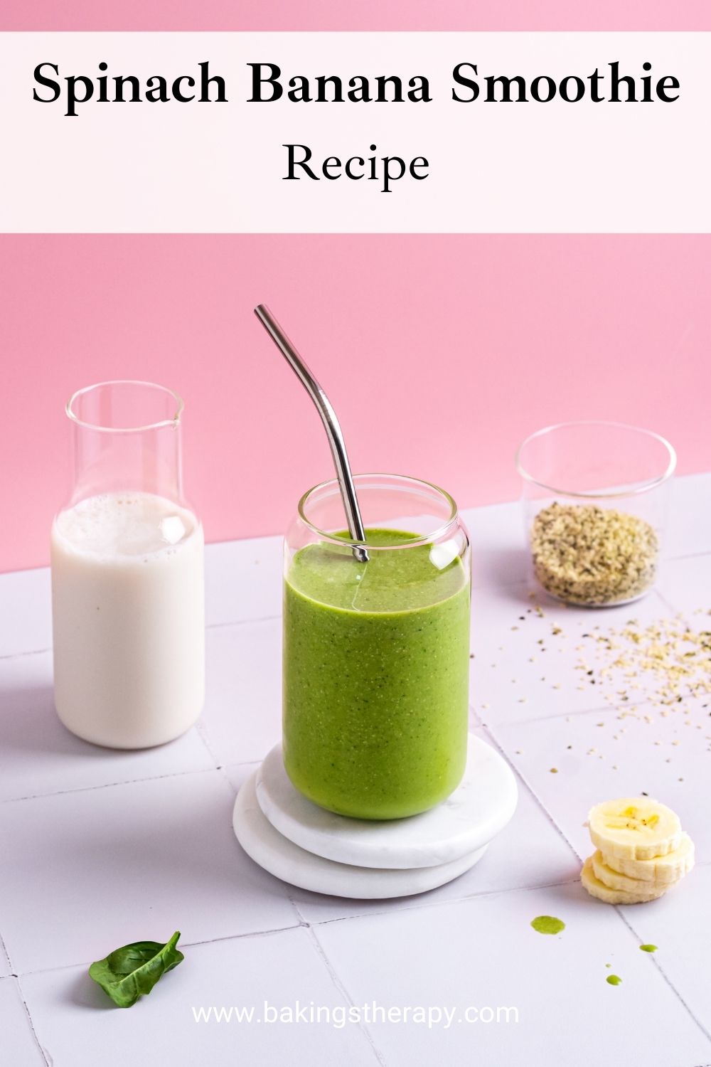 spinach banana smoothie