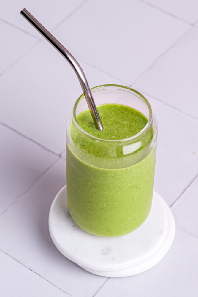 spinach banana smoothie