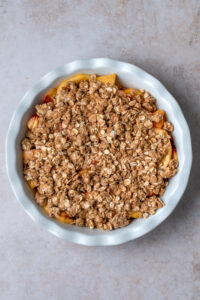 peach crisp