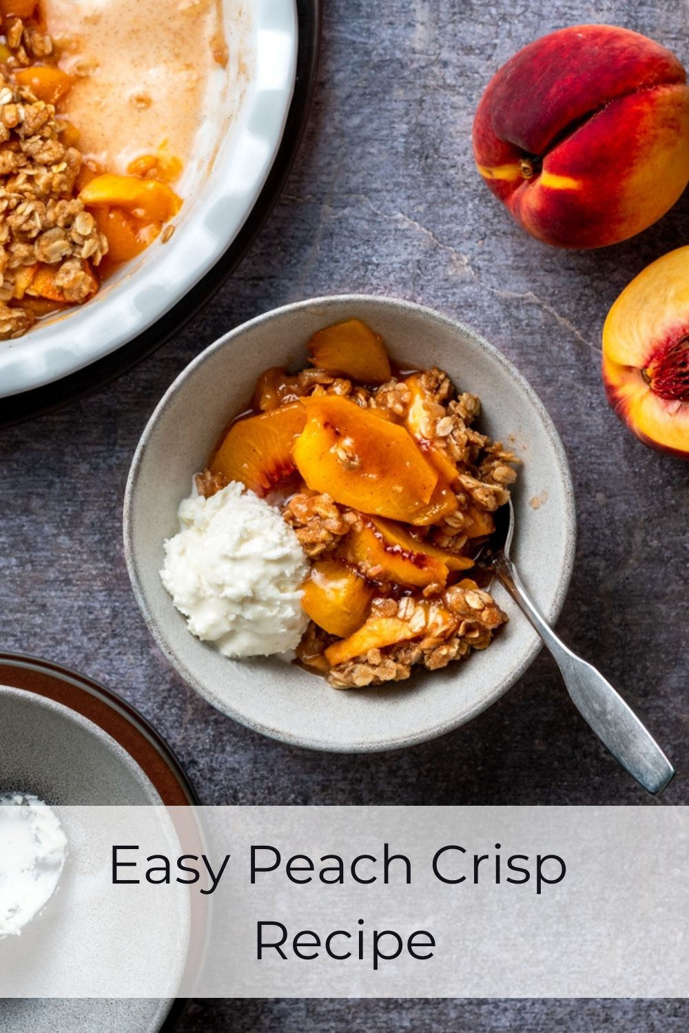peach crisp recipe 