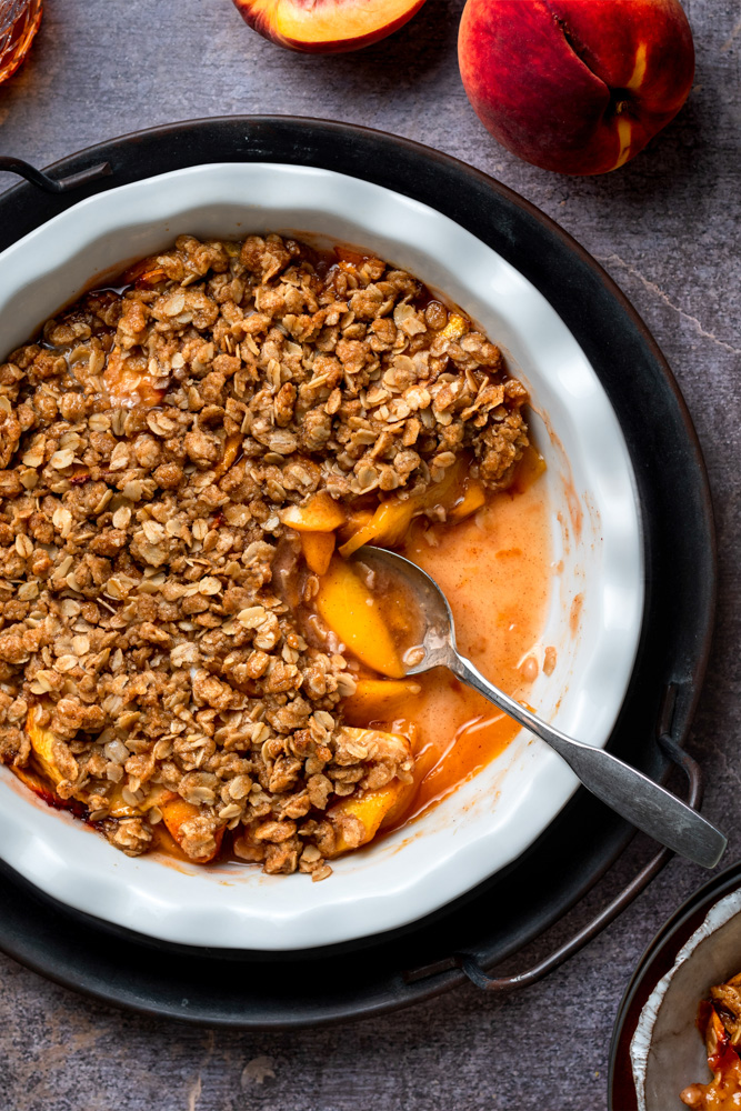 peach crisp