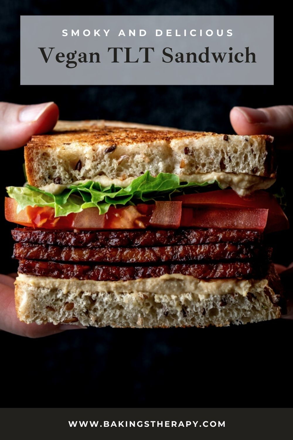 vegan tlt sandwich tempeh