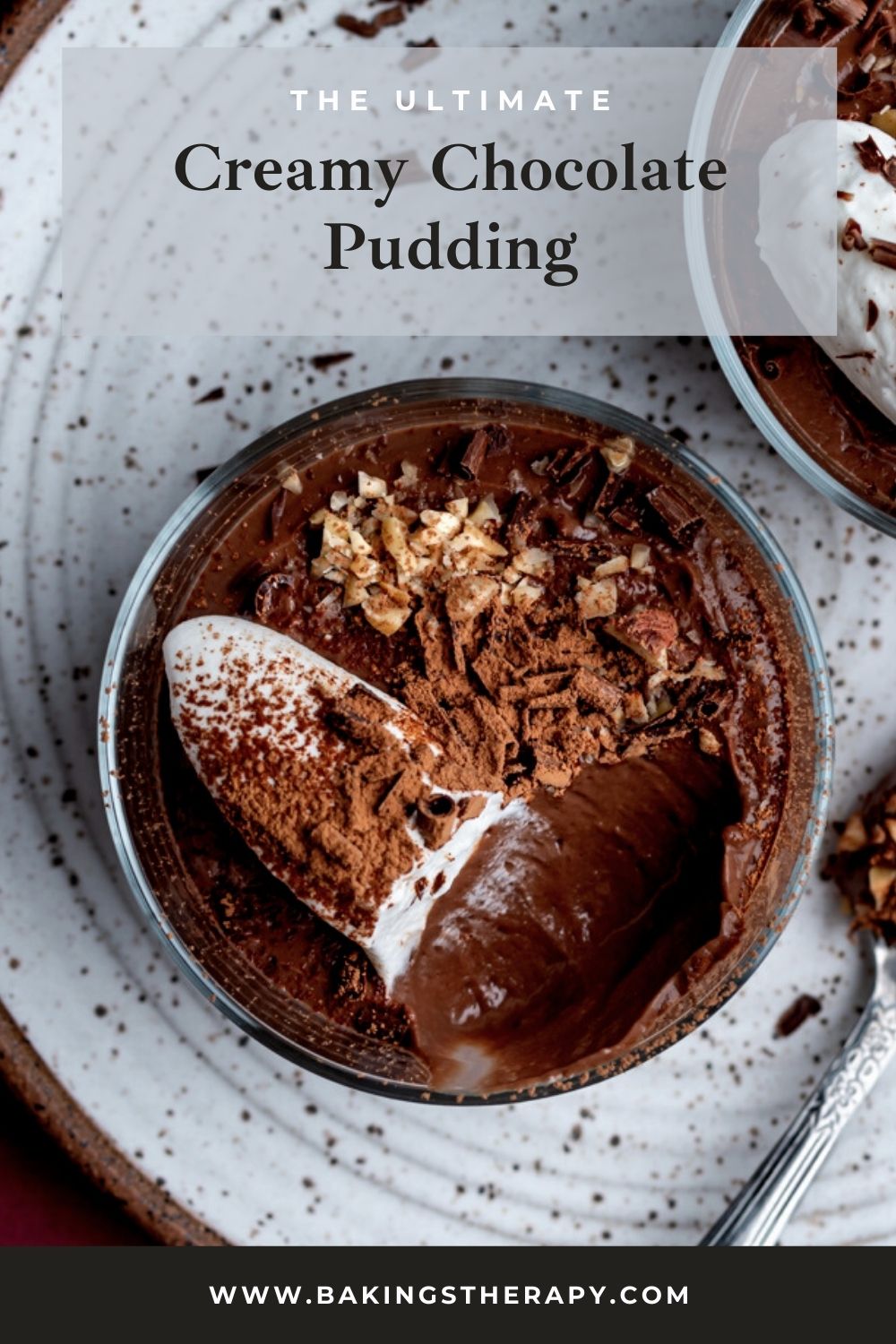 creamy chocolate pudding