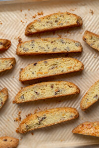 chocolate orange biscotti