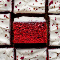 easy red velvet one layer cake