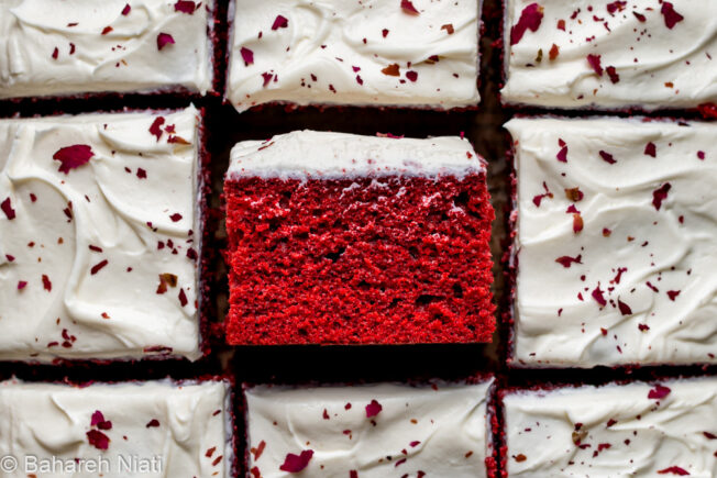 easy red velvet one layer cake