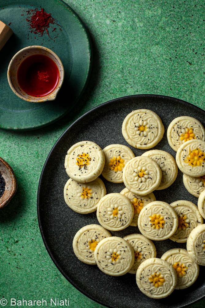 Persian rice cookies