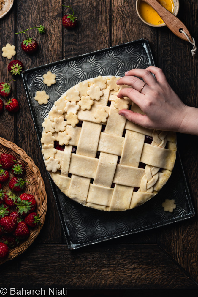 strawberry lattice pie 2-bahareh niati