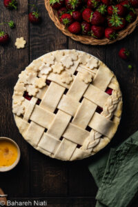 strawberry lattice pie 3 -bahareh niati