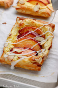 Peach Cream Cheese Danish